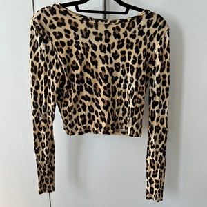 Alice and Oliva cheetah shirt